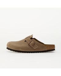 Birkenstock - Sneakers Boston Soft Footbed Natural Leather Oiled - Lyst