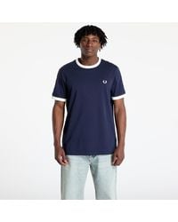 Fred Perry - T-Shirt Taped Ringer T-Shirt - Lyst