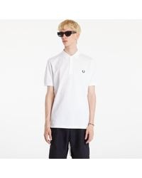 Fred Perry - T-Shirt Plain Polo Short Sleeve Tee - Lyst
