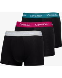 Calvin Klein - Cotton Stretch Classic Fit Low Rise Trunk 3-Pack - Lyst