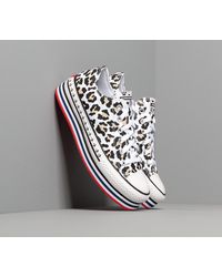 converse leopardate platform