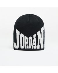 Nike - Bonnet peak beanie black/ sail/ sail universal - Lyst