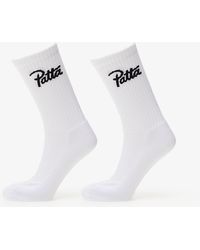 PATTA - Script logo sport socks 2-pack - Lyst