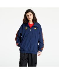 sky blue adidas track top