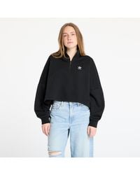 adidas Originals - Sweatshirt Adidas Essentials 1/2 Zip Fleece Sweatshirt - Lyst
