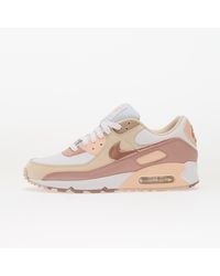 Nike - Baskets wmns air max 90 nn prm white/ particle pink-washed coral-pearl white eur 36 - Lyst