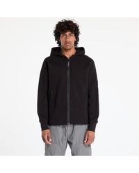 C.P. Company - Sweatshirt Diagonal Raised Fleece Full Zip Hooded Sweatshirt - Lyst