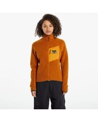 Lundhags - Flok Pile Wool Fleece Jacket Dark Gold - Lyst