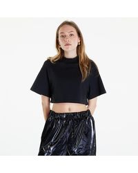 Reebok - Maglietta Washed Cropped Tee - Lyst