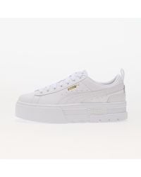 PUMA - Mayze classic wns white - Lyst