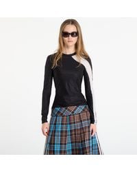 Y-3 - T-Shirt Mesh Fitted Long-Sleeve Top Long-Sleeve Top - Lyst