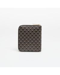 Calvin Klein - Portafoglio Emblem Aop Square Zip Around - Lyst