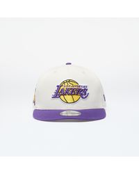 KTZ - Cap Los Angeles Lakers 9fifty Snapback Ivory/ True Purple S-m - Lyst