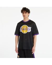 KTZ - Los Angeles Lakers Nba Team Logo Mesh Oversized T-shirt / True Purple - Lyst