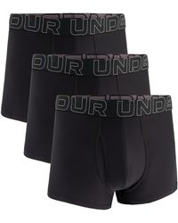 Under Armour - Boxershorts aus Performance-Baumwolle im 3er-Pack - Lyst