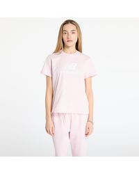 New Balance - T-Shirt Sport Essentials Jersey Lo - Lyst