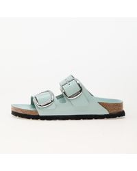 Birkenstock - Sneakers Arizona Big Buckle Natural Leather Patent High-Shine Surf Eur - Lyst