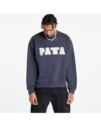 PATTA - Homesick Boxy Crewneck Sweater Nights - Lyst