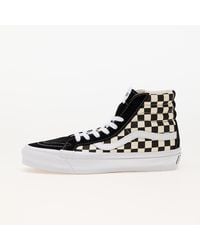 Vans - Sneakers Sk8-Hi Reissue 38 Lx Checkerboard/ Off Eur - Lyst