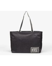 Calvin Klein - Borsa Ssnl Graphic Tote - Lyst