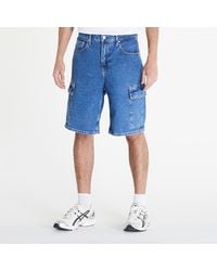 Calvin Klein - Korte Broek Jeans 90's Loose Cargo Short - Lyst