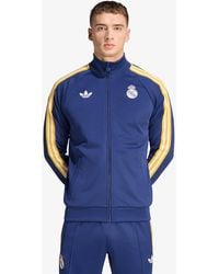 adidas Originals - Sweatshirt Adidas Real Madrid Originals Track Top - Lyst