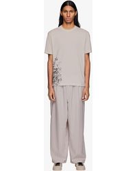 Y-3 - Pants Sport Uniform Pinstripe Track Trousers - Lyst