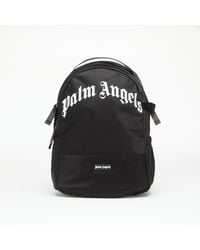 Palm Angels - Curved Logo Backpack/ Off - Lyst
