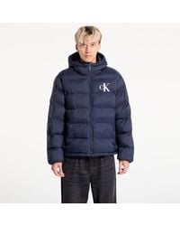 Calvin Klein - Jacke Jeans Ls Nylon Monogram Puff Jacket - Lyst
