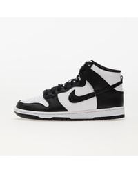 Nike - Dunk high retro white/ black-total orange - Lyst