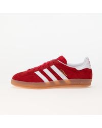 adidas Originals - Gazelle Indoor Sneakers aus Veloursleder mit Lederbesatz - Lyst