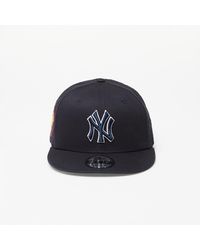 KTZ - New York Yankees Side Patch 9fifty Snapback Cap Navy/ Dark Lichen - Lyst
