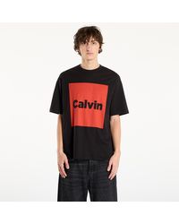 Calvin Klein - T-Shirt Jeans Ss 16S Io Calvin Box Graphic Tee - Lyst