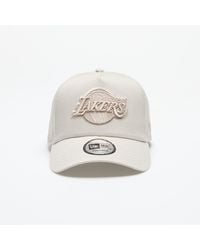 KTZ - Los Angeles Lakers 9forty Snapback Stone/ Official Team Color - Lyst