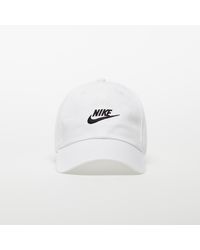Nike Sportswear Heritage 86 Futura Washed Cap White - Bianco