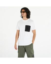 Calvin Klein - T-shirt jeans mix media tee s - Lyst