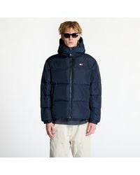 Tommy Hilfiger - Jas Tommy Jeans Flag Back Alaska Puffer Jacket - Lyst