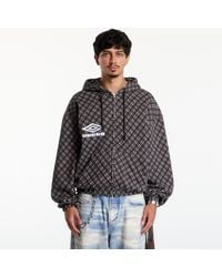 Umbro - Sweatshirt Plaid Masked Hoodie - Lyst
