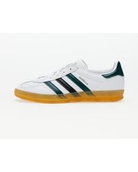 adidas Originals - Adidas Gazelle Indoor W Ftw White/ Collegiate Green/ Core Black - Lyst