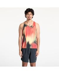 Nike - Tank Top Aeroswift Elite Entry Dri-Fit Adv Running Tank Top Lt Lemon Twist/ Lt Crimson - Lyst