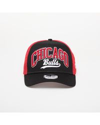KTZ - Mütze Chicago Bulls Nba Script 9Forty E-Frame Trucker Adjustable Cap - Lyst