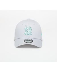 KTZ - New York Yankees Team Outline 9Forty Adjustable Cap Dolphin/ Ate - Lyst