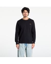Fred Perry - T-Shirt Ls Twin Tipped T-Shirt - Lyst