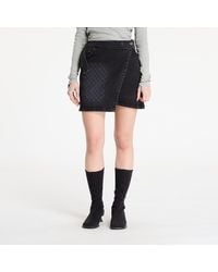 Daily Paper - Jupe mongram wrap denim skirt xs - Lyst