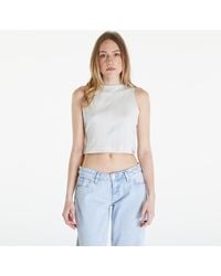Calvin Klein - Jeans Seaming Rib Tank Top - Lyst