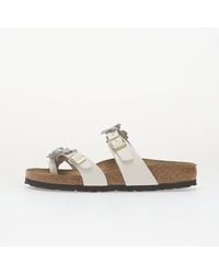 Birkenstock - Baskets mayari flower embellishment leather eur 41 - Lyst