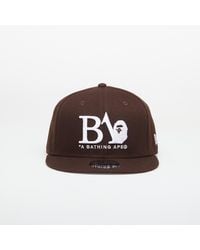 A Bathing Ape - Ba Logo New Era 9Fifty Cap - Lyst