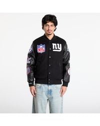Mitchell & Ness - Giacca Itchell & Ness Nfl Blackout Collection Varsity Jacket New York Giants - Lyst