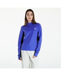 Nike - T-shirt acg dri-fit adv "goat rocks" long-sleeve top persian violet/ black/ summit white xs - Lyst