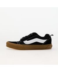 Vans - Sneakers Knu Skool Black/ Gum Us 6 - Lyst
